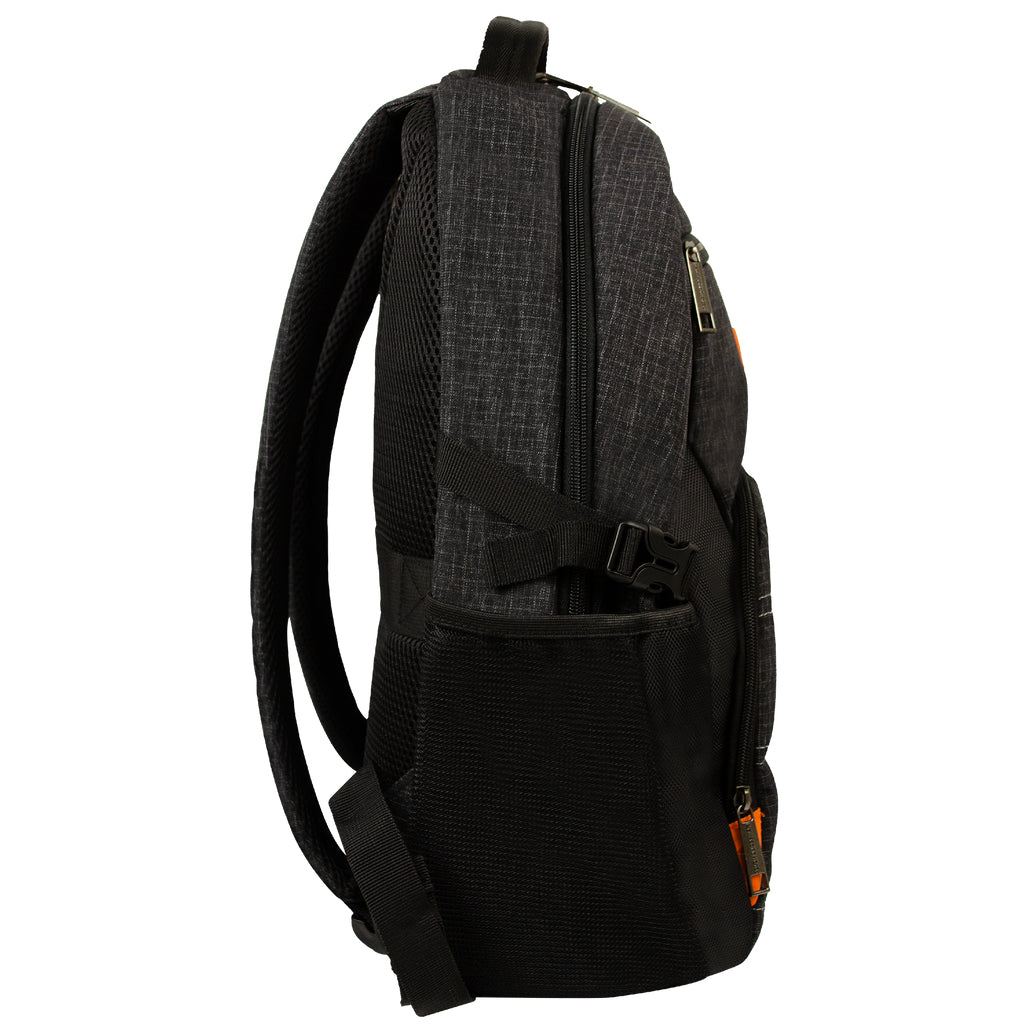 Mochila Perfect Choice Glitch para Laptop 15.6" Color Negro