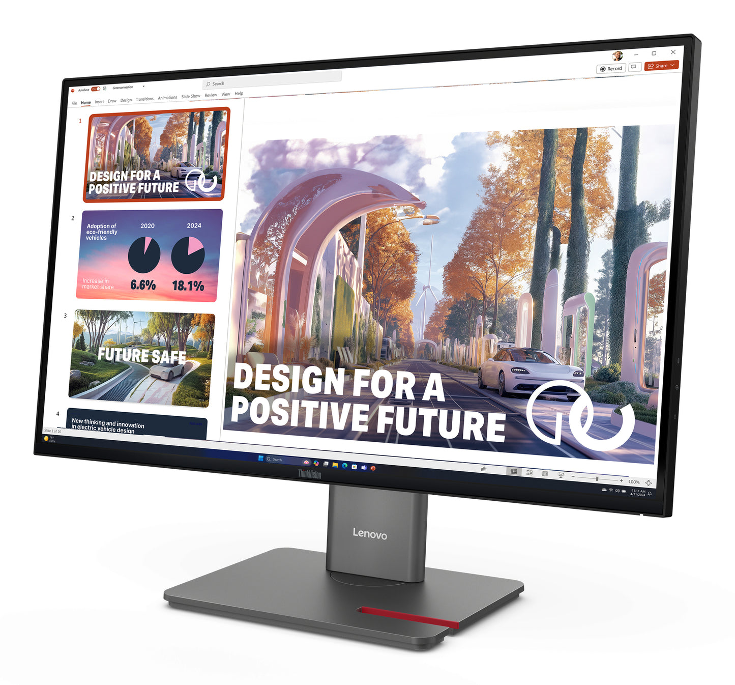 Lenovo ThinkVision P27QD-40 monitor de computadora 68.6 cm (27") 2560 x 1440 Pixeles Wide Quad HD LED Negro