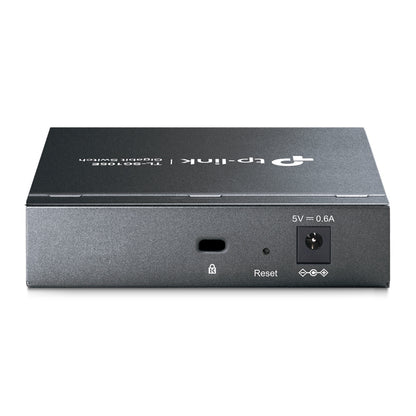 TP-Link TL-SG105E dispositivo de redes Gestionado L2 Gigabit Ethernet (10/100/1000) Negro