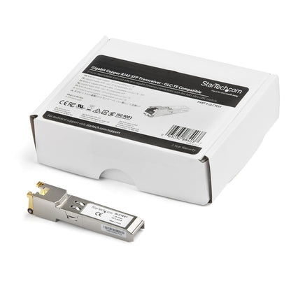 StarTech.com GLCTEST módulo de red del transceptor 1250 Mbit/s