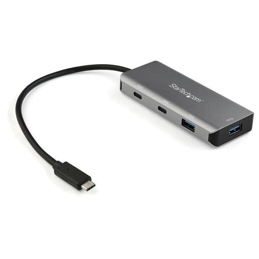 StarTech.com HB31C2A2CB nodo concentrador USB 3.2 Gen 2 (3.1 Gen 2) Type-C 10000 Mbit/s Negro, Gris