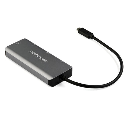 StarTech.com HB31C2A2CB nodo concentrador USB 3.2 Gen 2 (3.1 Gen 2) Type-C 10000 Mbit/s Negro, Gris
