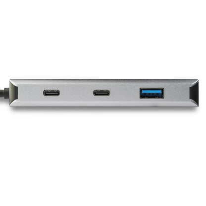 StarTech.com HB31C2A2CB nodo concentrador USB 3.2 Gen 2 (3.1 Gen 2) Type-C 10000 Mbit/s Negro, Gris
