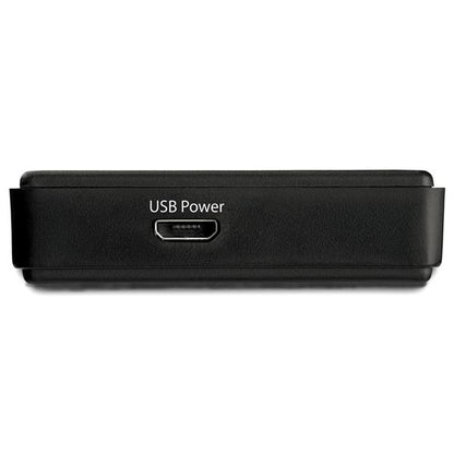 StarTech.com HDBOOST4K2 extensor de audio/video Repetidor AV Negro