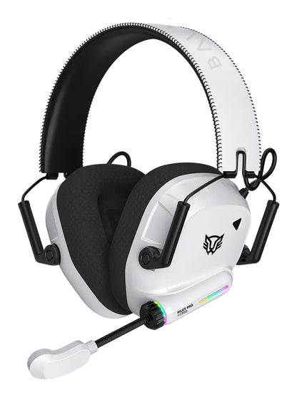 Balam Rush Pilot Pro HS808 Auriculares Inalámbrico y alámbrico Diadema Juego USB Tipo C Bluetooth Negro, Blanco