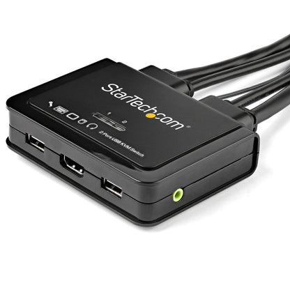 StarTech.com SV211HDUA4K interruptor KVM Negro
