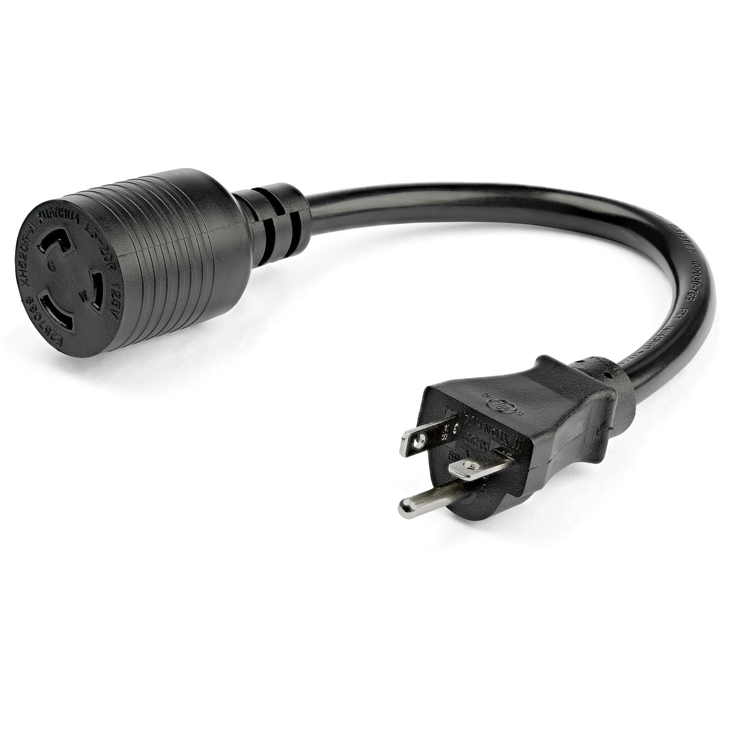 StarTech.com PAC520PLR3 cable de alimentación Negro 0.9 m NEMA L5-20P NEMA L5-20R
