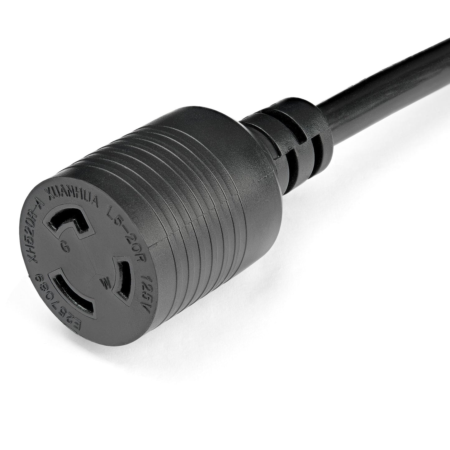 StarTech.com PAC520PLR3 cable de alimentación Negro 0.9 m NEMA L5-20P NEMA L5-20R
