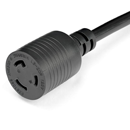 StarTech.com PAC520PLR3 cable de alimentación Negro 0.9 m NEMA L5-20P NEMA L5-20R