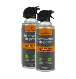 Aire Comprimido Perfect Choice 2 Pack Removedor de Polvo de 330 ml