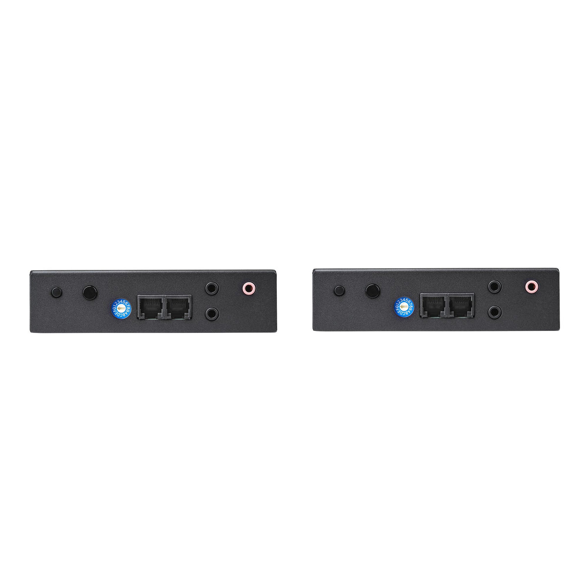 StarTech.com ST12MHDLAN4K extensor de audio/video Transmisor y receptor AV Negro