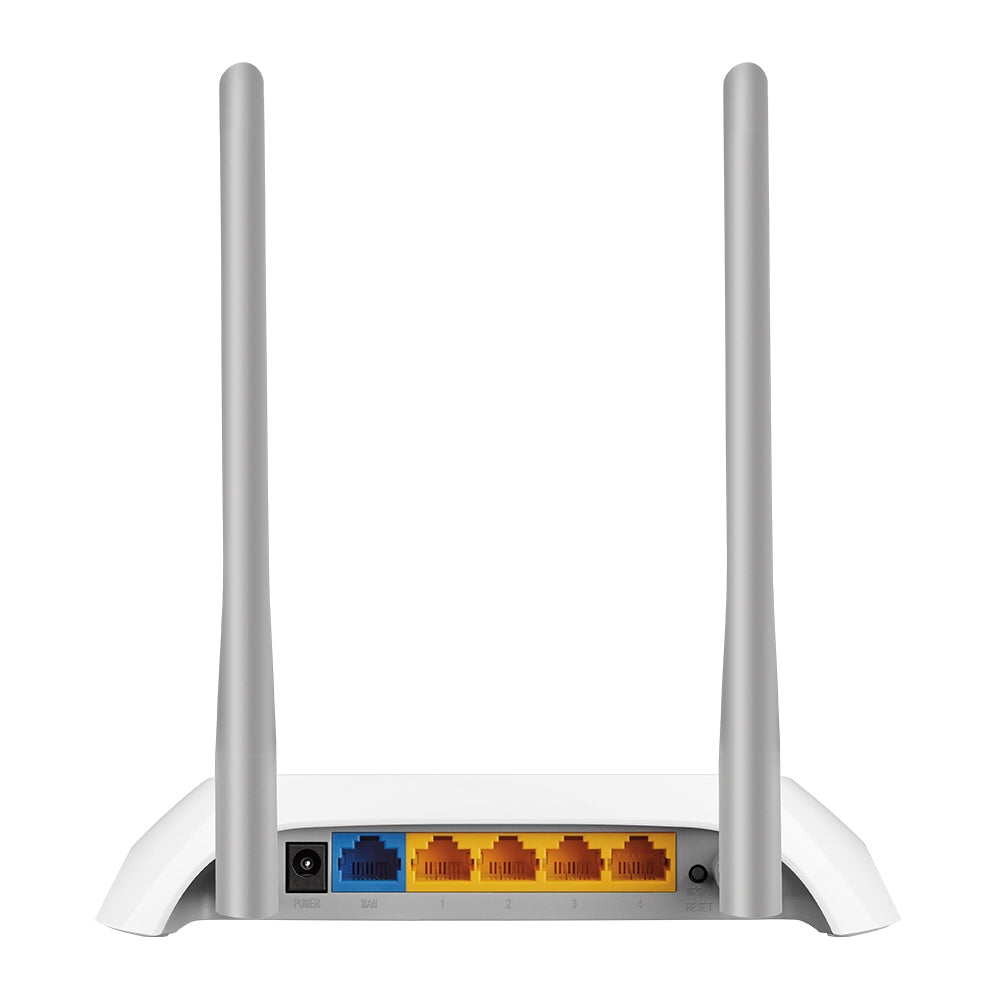 TP-Link TL-WR840N router inalámbrico Ethernet rápido Banda única (2,4 GHz) Gris, Blanco