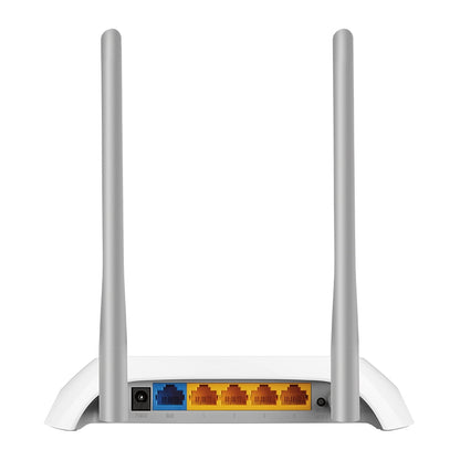 TP-Link TL-WR840N router inalámbrico Ethernet rápido Banda única (2,4 GHz) Gris, Blanco