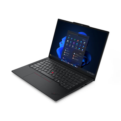 Lenovo ThinkPad E14 Gen 7 (Intel) Copilot+ PC Intel Core Ultra 5 226V Computadora portátil 35.6 cm (14") WUXGA 16 GB LPDDR5x-SDRAM 512 GB SSD Wi-Fi 6E (802.11ax) Windows 11 Pro Negro Español