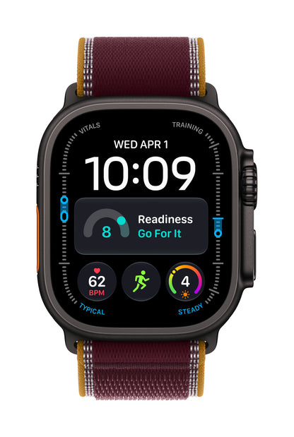 Apple Watch Ultra 4 OLED 49 mm Digital 422 x 514 Pixeles Pantalla táctil 5G Negro Wifi GPS (satélite)