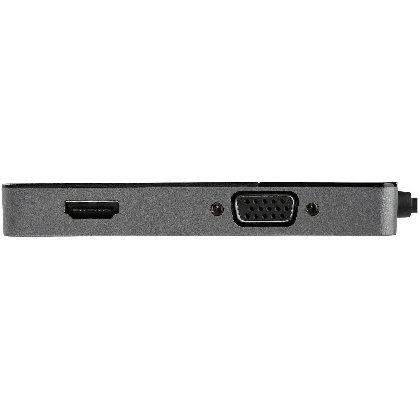 StarTech.com USB32HDVGA adaptador gráfico USB 3840 x 2160 Pixeles Negro, Plata