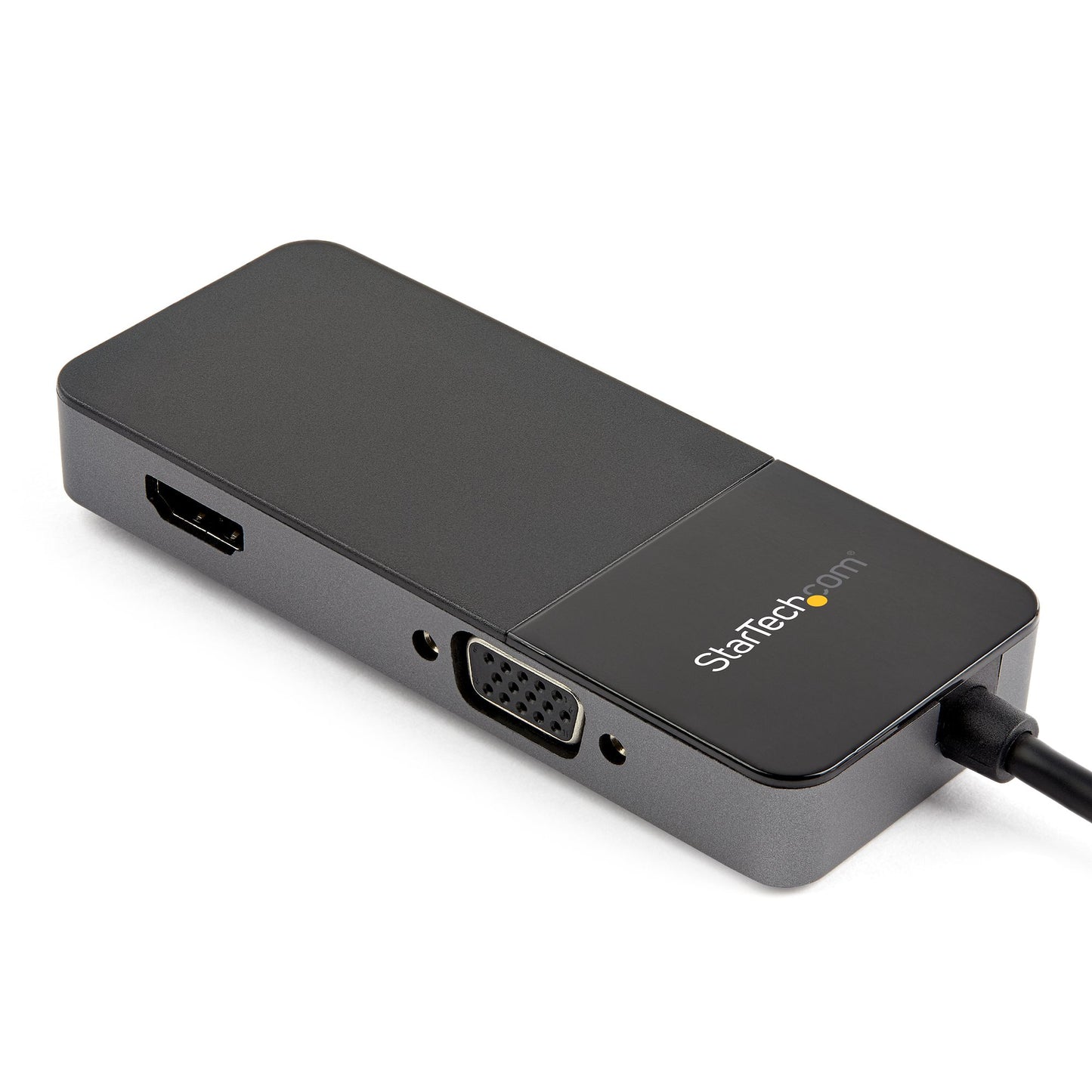 StarTech.com USB32HDVGA adaptador gráfico USB 3840 x 2160 Pixeles Negro, Plata