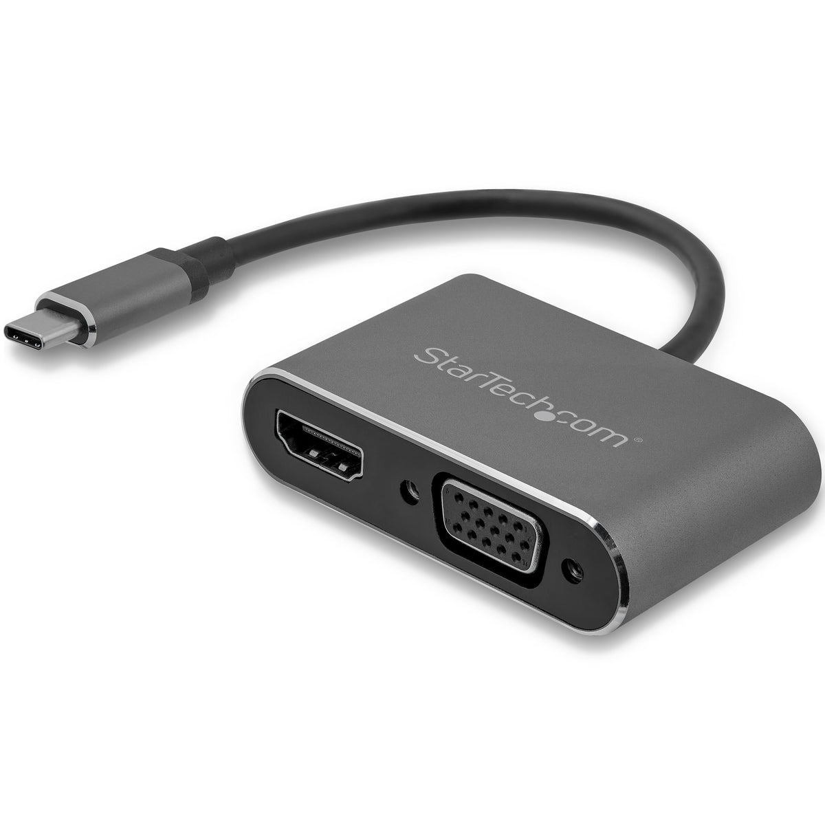 StarTech.com CDP2HDVGA adaptador gráfico USB 3840 x 2160 Pixeles Negro