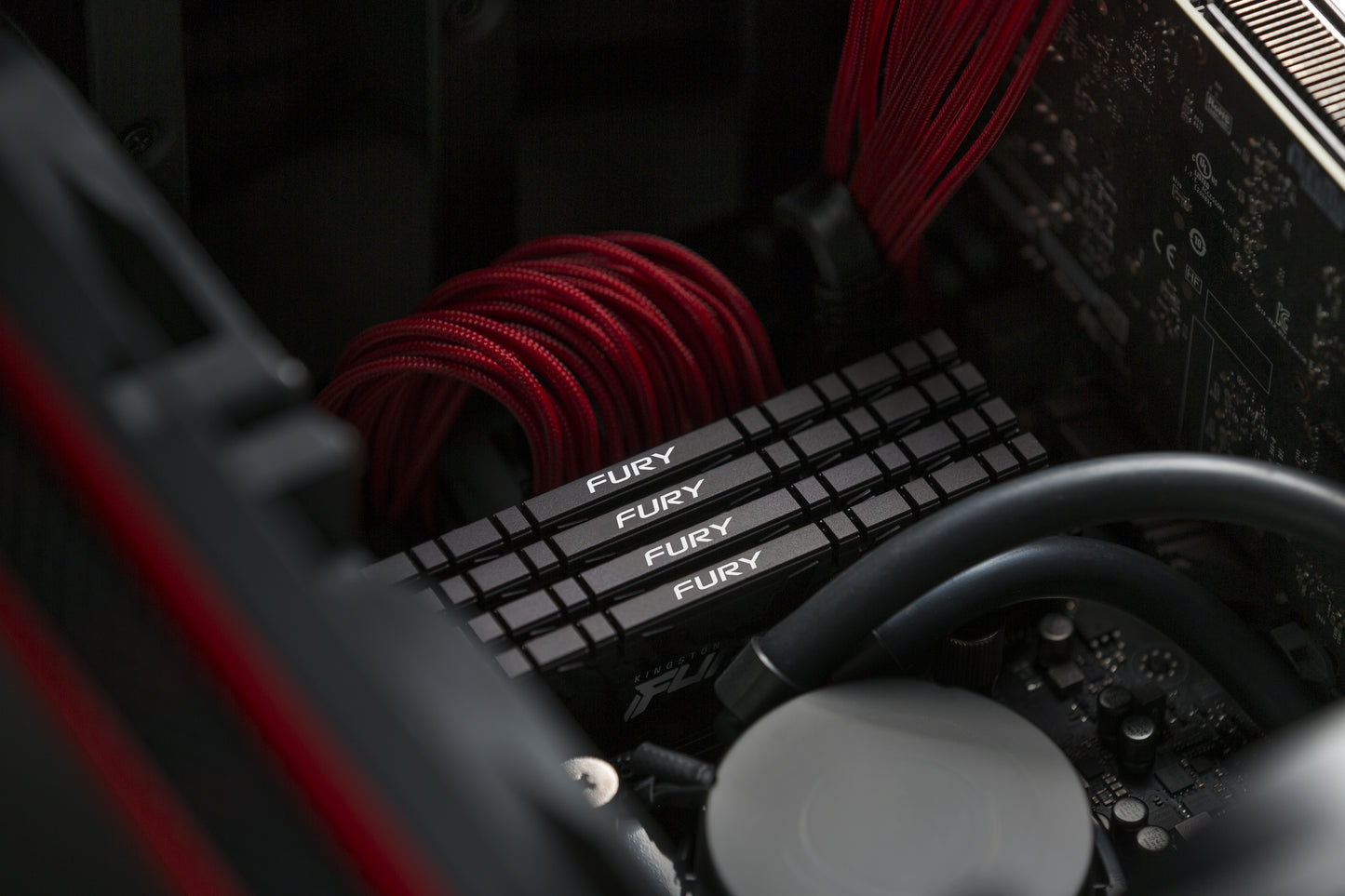 Memoria RAM Kingston DIMM DDR4 16GB 4000MT S Fury Renegade Black XMP CL19 288PIN 1 35V C Disparador de Calor Gamer