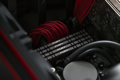 Memoria RAM Kingston DIMM DDR4 16GB 4000MT S Fury Renegade Black XMP CL19 288PIN 1 35V C Disparador de Calor Gamer