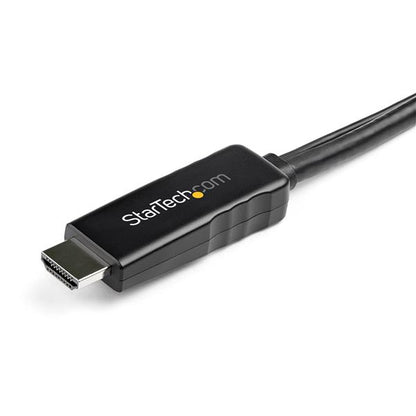 StarTech.com HD2DPMM3M adaptador de cable de vídeo HDMI Tipo A (Estándar) Negro