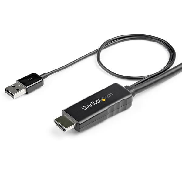 StarTech.com HD2DPMM3M adaptador de cable de vídeo HDMI Tipo A (Estándar) Negro
