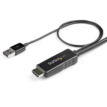 StarTech.com HD2DPMM3M adaptador de cable de vídeo HDMI Tipo A (Estándar) Negro