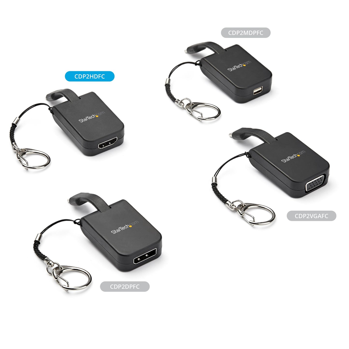 StarTech.com CDP2HDFC adaptador gráfico USB 3840 x 2160 Pixeles Negro