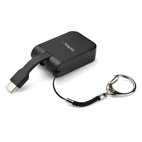 StarTech.com CDP2MDPFC adaptador gráfico USB 7680 x 4320 Pixeles Negro