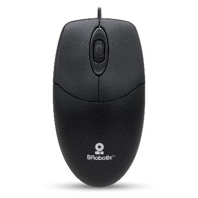 BRobotix 497202 ratón Oficina Ambidiestro USB tipo A Óptico