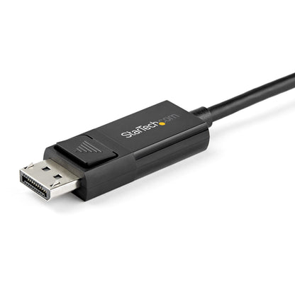 StarTech.com CDP2DP142MBD adaptador de cable de vídeo USB Tipo C Negro