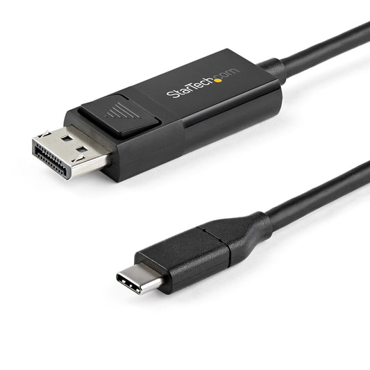 StarTech.com CDP2DP2MBD adaptador de cable de vídeo Negro