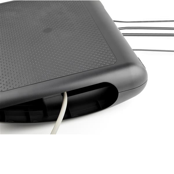 StarTech.com FTRST2 soporte para el apoyo de pies Negro