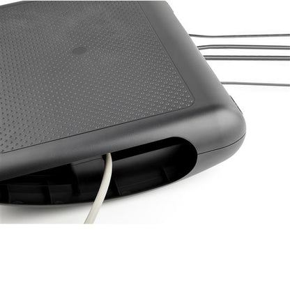 StarTech.com FTRST2 soporte para el apoyo de pies Negro