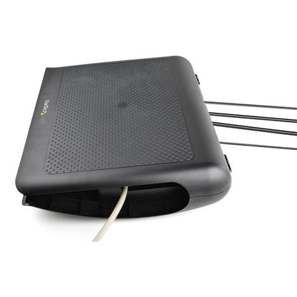 StarTech.com FTRST2 soporte para el apoyo de pies Negro