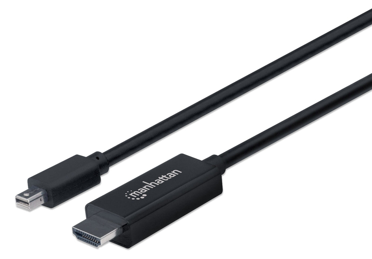 Cable Manhattan Mini DisplayPort a HDMI 1080p 1.8m Color Negro