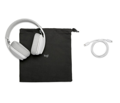 Diadema Logitech Zone Vibe 100 Inalámbrica Color Blanco