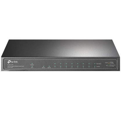 TP-Link TL-SG1210P dispositivo de redes No administrado Gigabit Ethernet (10/100/1000) Energía sobre Ethernet (PoE) Gris