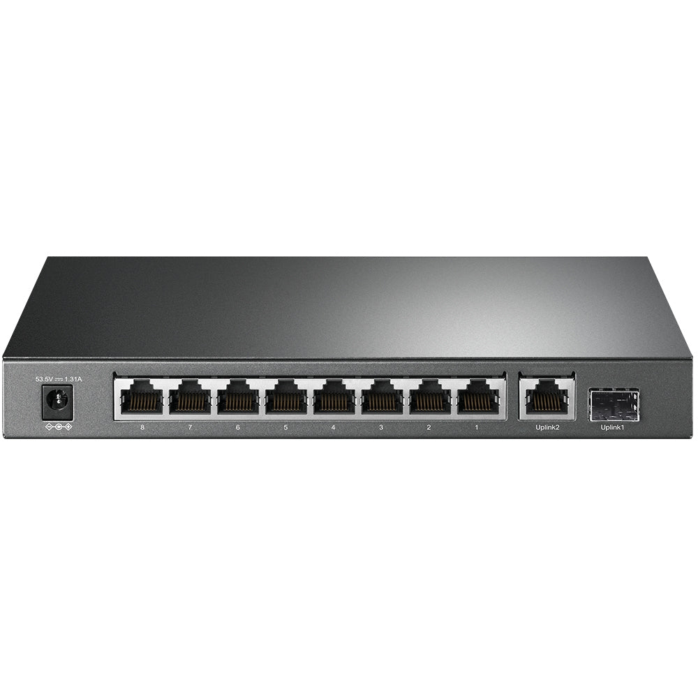 TP-Link TL-SG1210P dispositivo de redes No administrado Gigabit Ethernet (10/100/1000) Energía sobre Ethernet (PoE) Gris