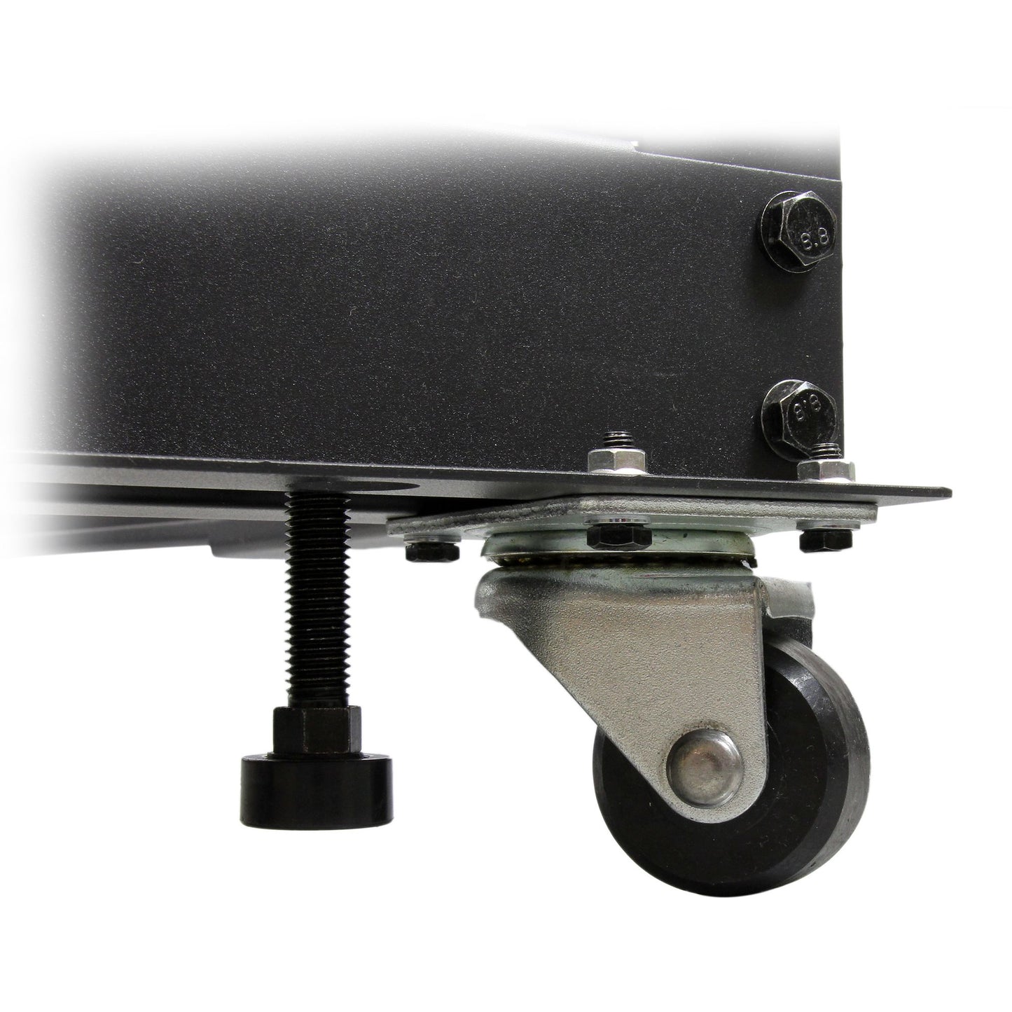 StarTech.com 4POSTRACK18U armario rack Rack o bastidor independiente Negro