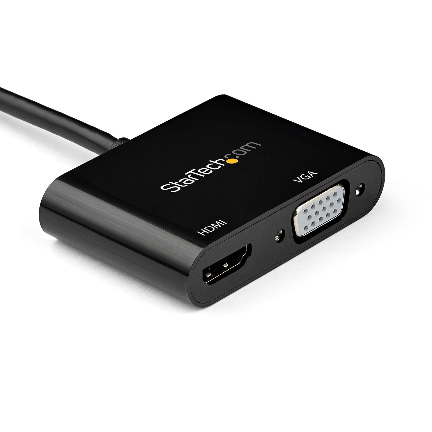 StarTech.com MDP2VGAHD20 adaptador de cable de vídeo HDMI + VGA (D-Sub) Negro
