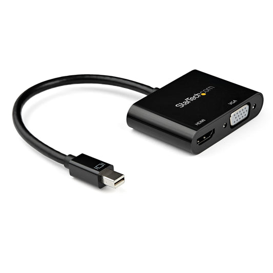 StarTech.com MDP2VGAHD20 adaptador de cable de vídeo HDMI + VGA (D-Sub) Negro