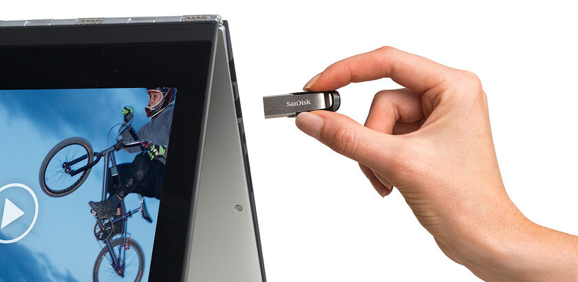 Memoria USB SanDisk Ultra Flair 512GB USB 3.0 Lectura 150MBs Plata Negro