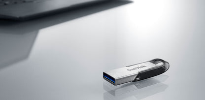 Memoria USB SanDisk Ultra Flair 512GB USB 3.0 Lectura 150MBs Plata Negro