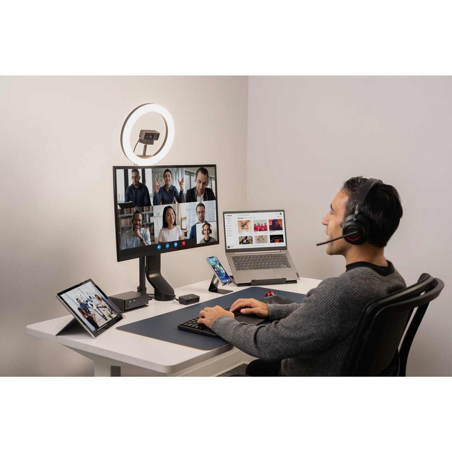 Kensington K55512WW soporte para pantalla plana Negro