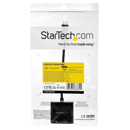 StarTech.com CDP2DP14UCPB adaptador gráfico USB 7680 x 4320 Pixeles Negro