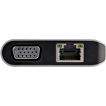 StarTech.com DKT30CHVAUSP base para laptop o replicador de puertos Alámbrico USB 3.2 Gen 1 (3.1 Gen 1) Type-C Negro, Gris