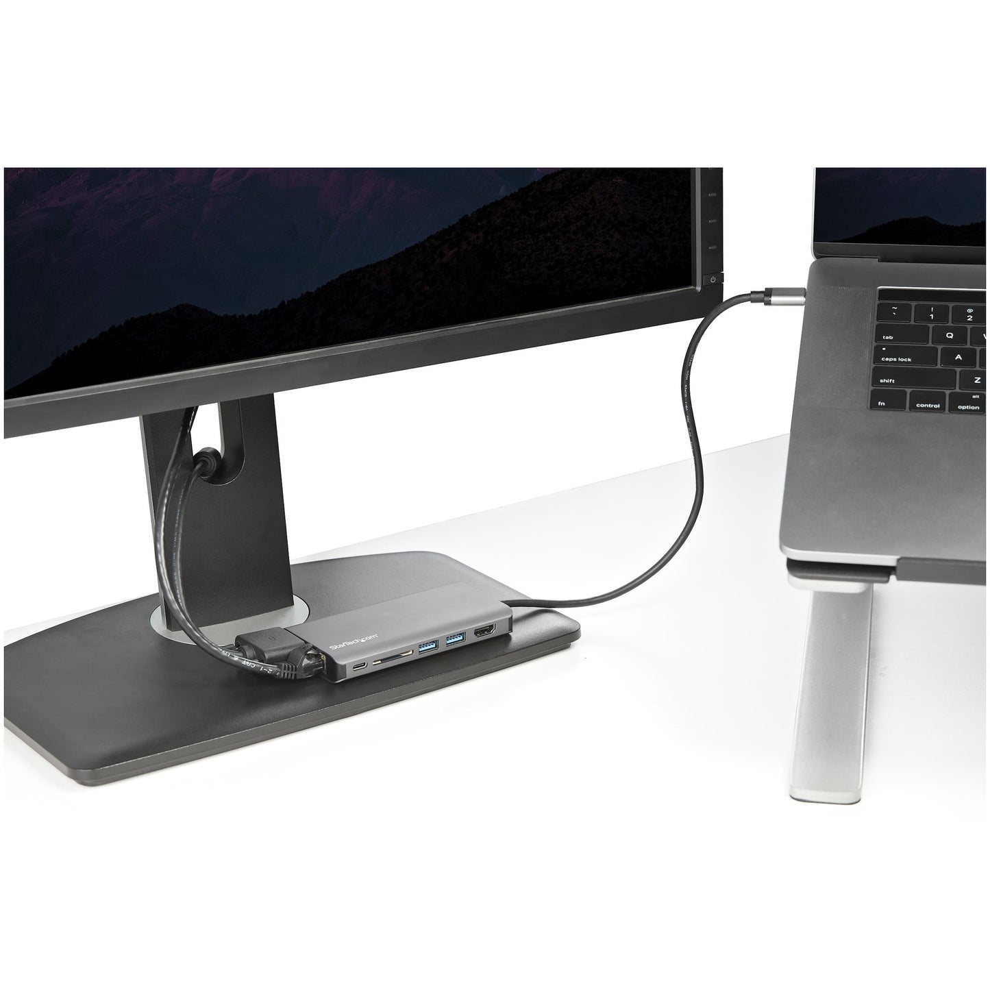 StarTech.com DKT30CHVAUSP base para laptop o replicador de puertos Alámbrico USB 3.2 Gen 1 (3.1 Gen 1) Type-C Negro, Gris