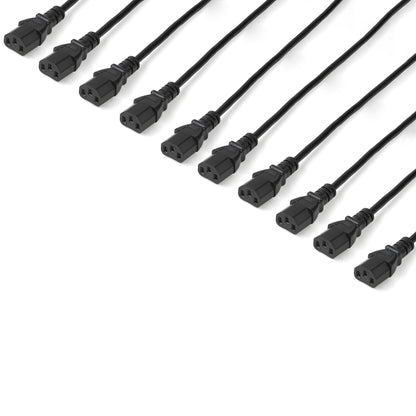 StarTech.com PXT1011010PK cable de alimentación Negro Acoplador C13