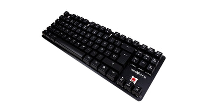 Teclado Mecánico Game Factor KBG500-BL RGB Tenkeyless USB Switch Azul Color Negro
